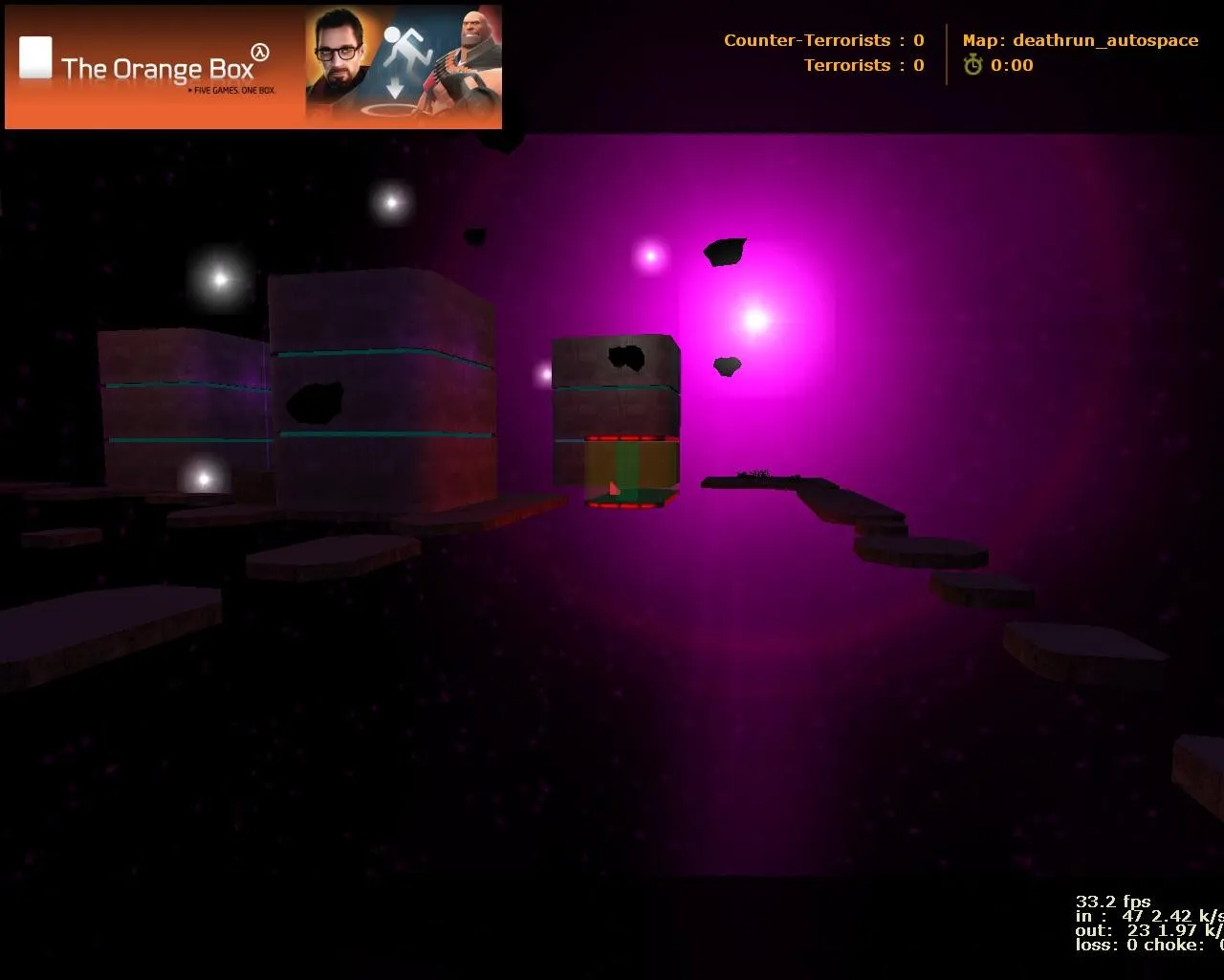 deathrun_autospace_beta1 для CS 1.6: карта deathrun, точки, боты (.nav), оптимизация wpoly/epoly - скриншот 5