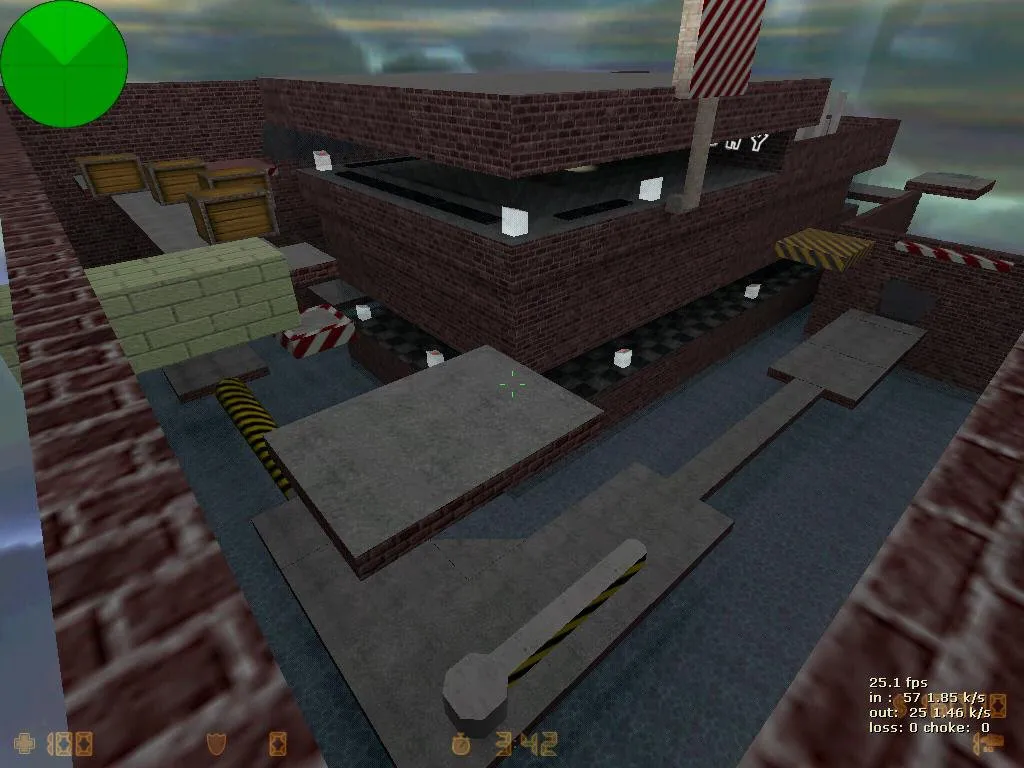deathrun_armadilhamortal_v2 для CS 1.6: баланс сторон, точки, .nav и настройка ботов без лишнего риска - скриншот 1