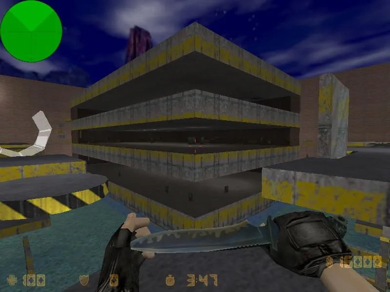 deathrun_form для CS 1.6: карта deathrun с точками, ловушками и поддержкой ботов - скриншот 3