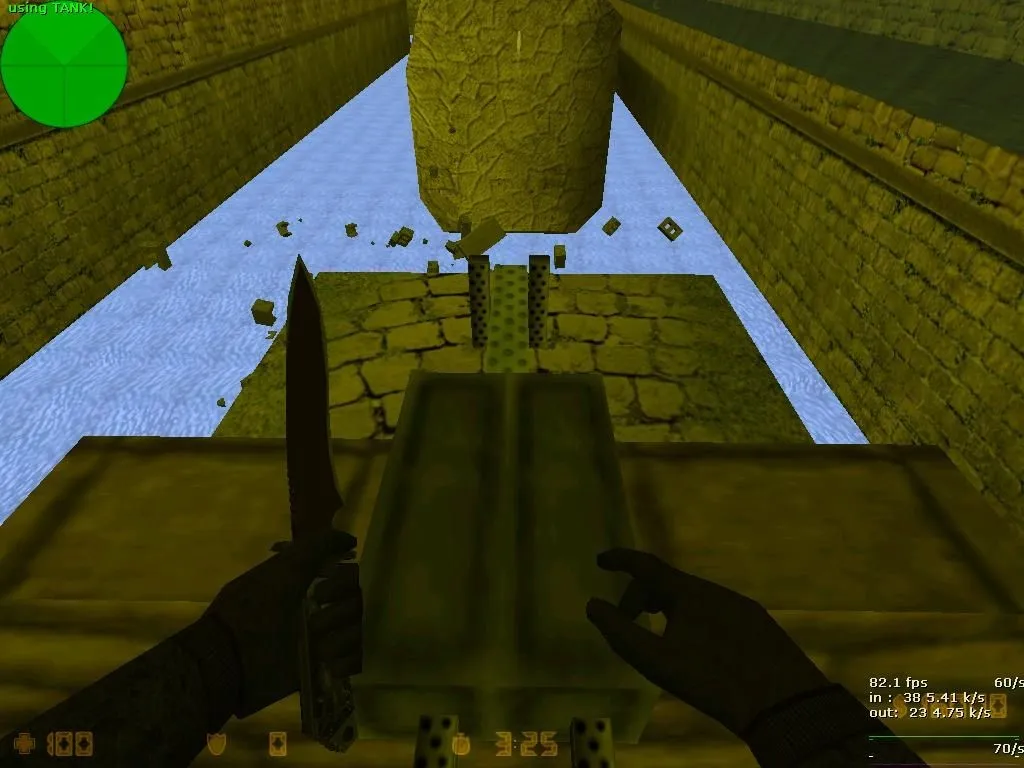 deathrun_gotoarmy для CS 1.6: deathrun-карта, ловушки, баланс сторон, .nav и оптимизация FPS - скриншот 2