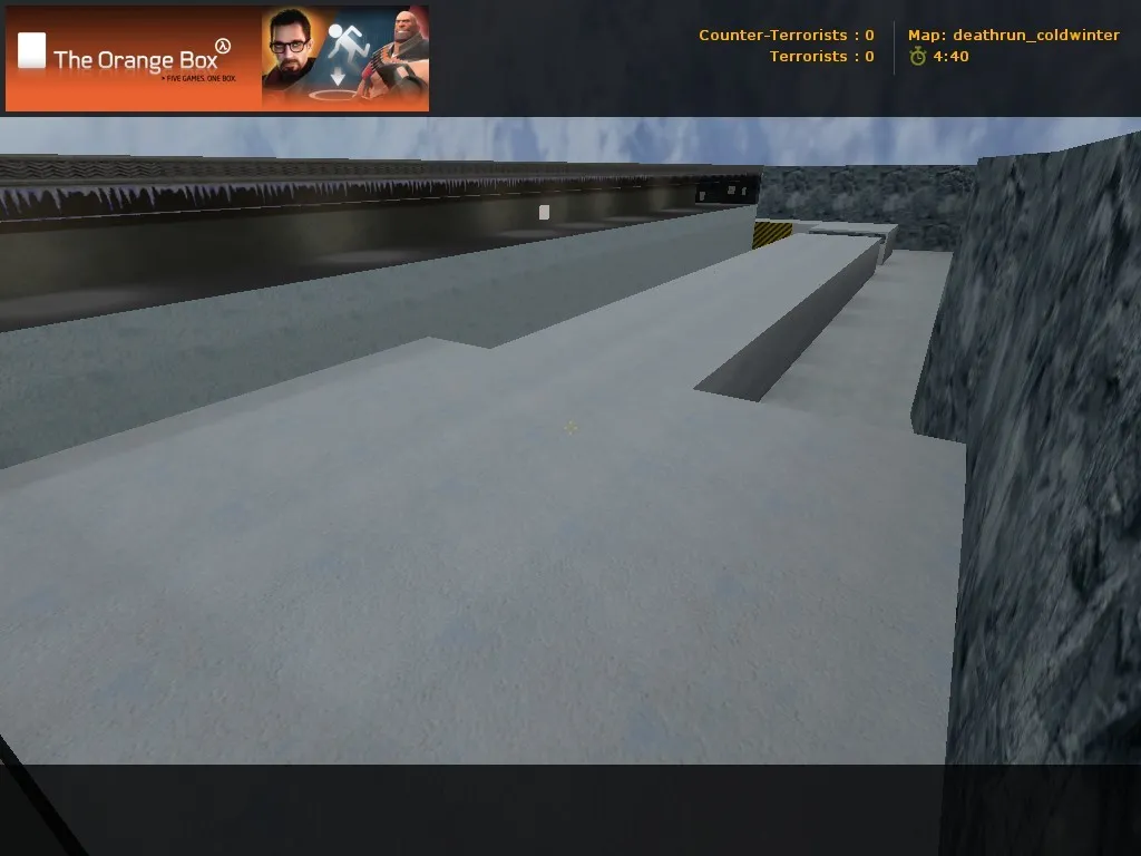 deathrun_coldwinter для CS 1.6: карта deathrun, тактики CT/T, точки, .nav, оптимизация wpoly/epoly - скриншот 3
