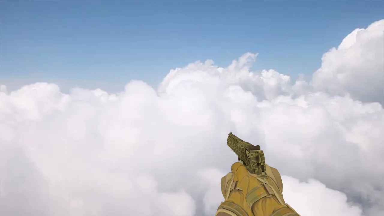 Модель «Deagle Золотой карп» для CS 1.6 – качественная замена - скриншот 3