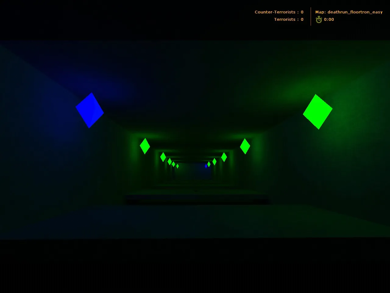 deathrun_floortron_easy для CS 1.6: deathrun-карта, баланс команд и стратегии прохождения - скриншот 3