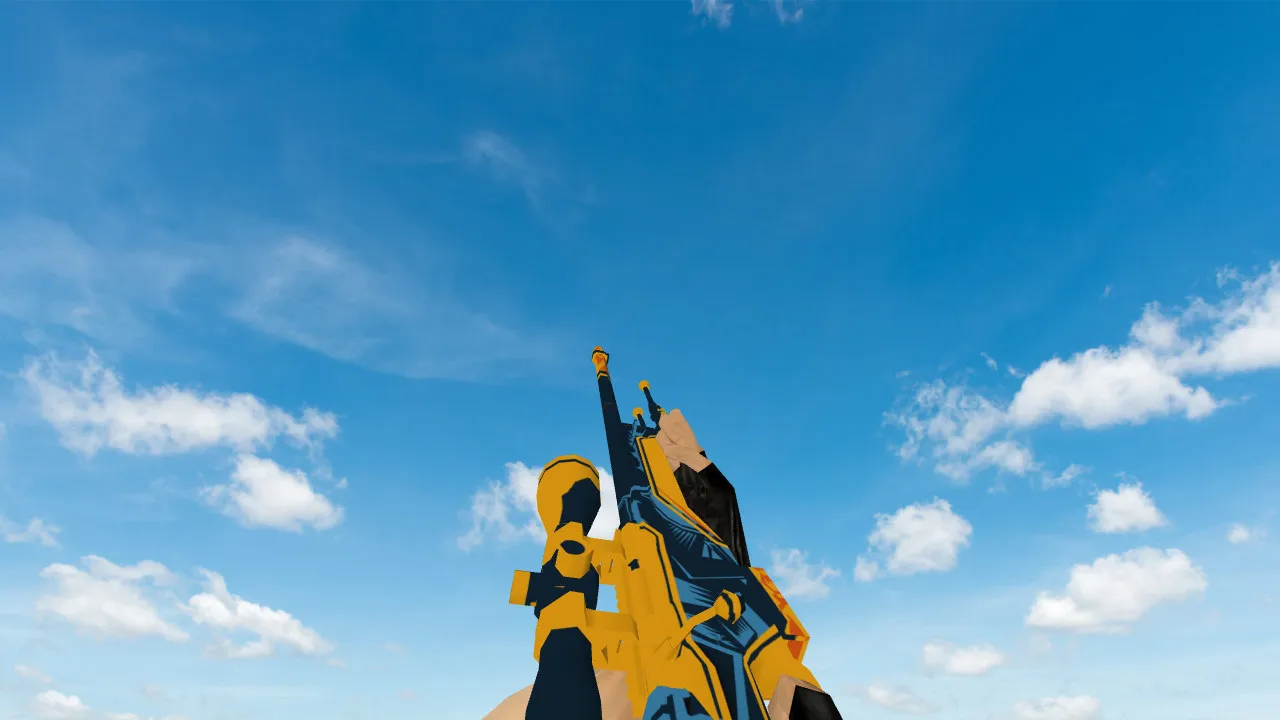 Модель AWP Blue Angel для CS 1.6 - Улучшенная точность и стиль - скриншот 2