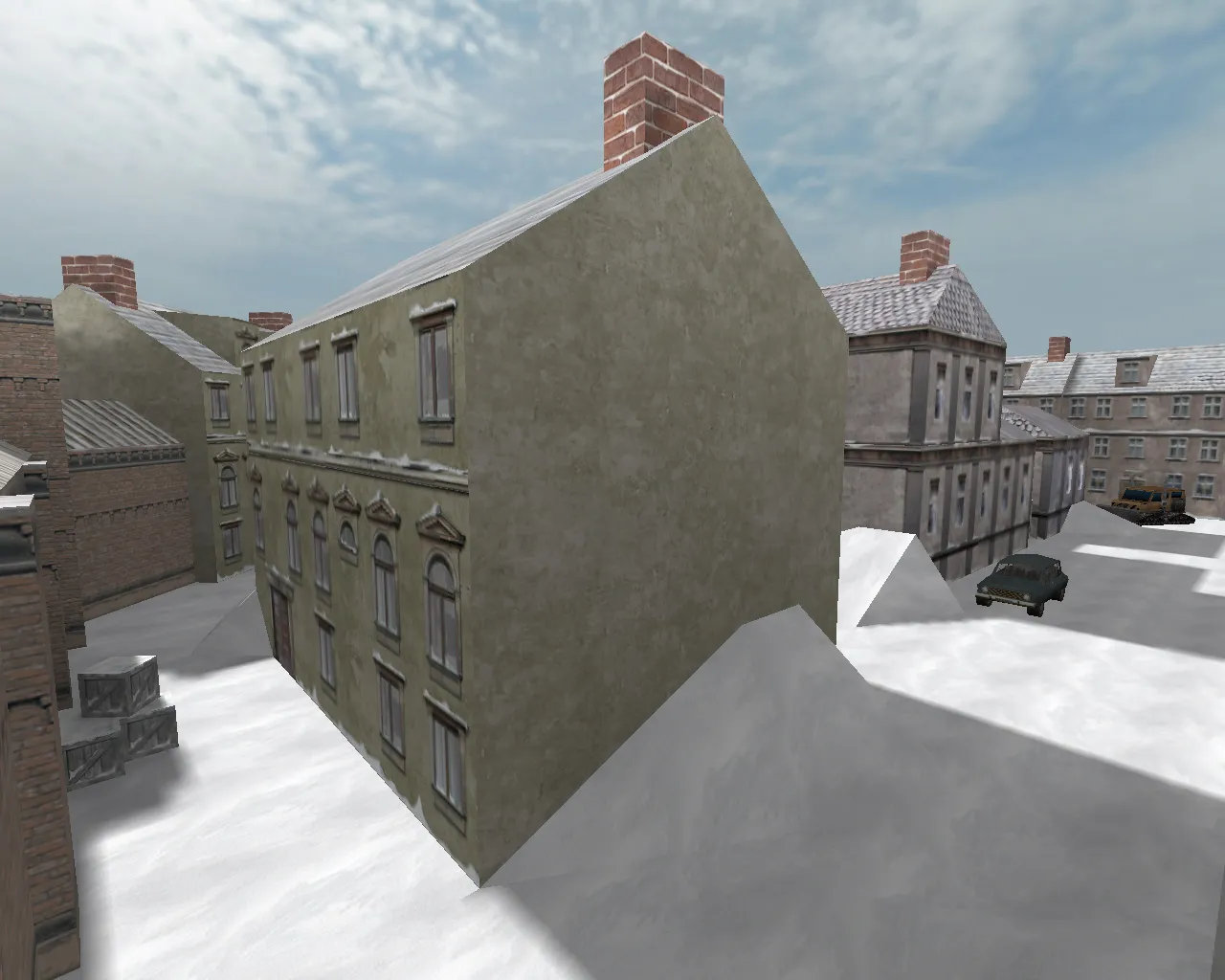 cs_winter для CS 1.6: тактики сторон, точки, .nav для ботов и оптимизация карт - скриншот 2