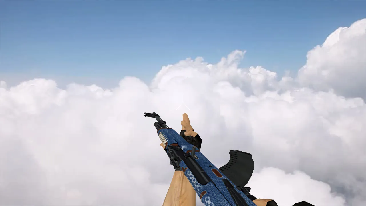 Модель AK-47 Gentleman для CS 1.6 - Качественный выбор оружия - скриншот 3