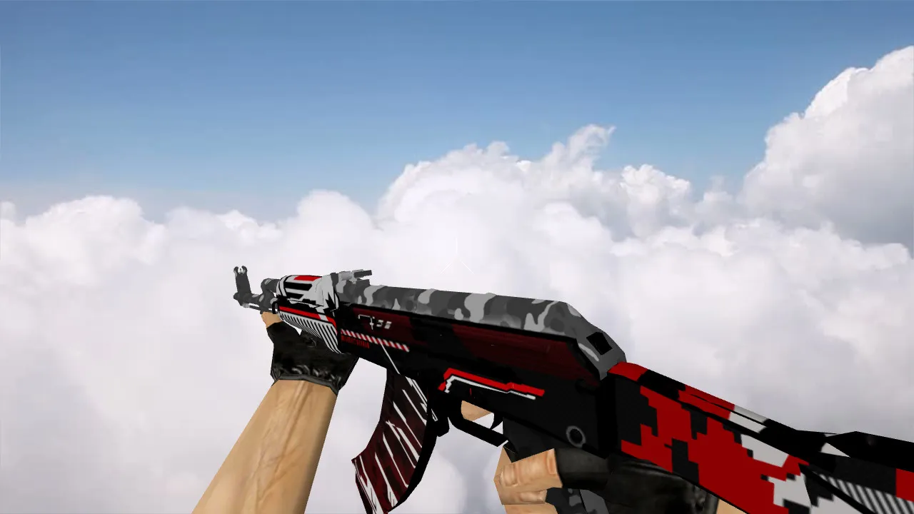 Модель AK-47 Military Carbon для CS 1.6 - Уникальный стиль и качество — скриншот 2