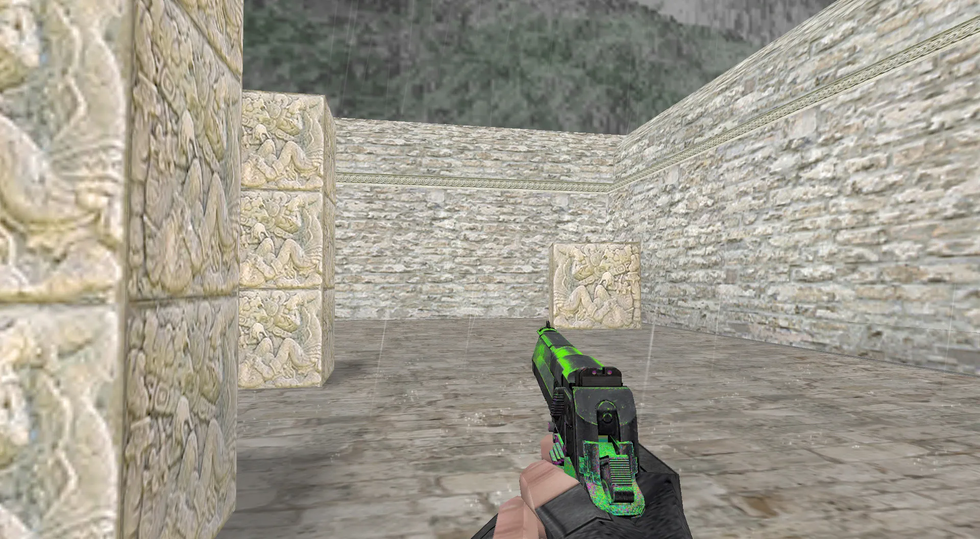 Модель «Deagle Кислотный выстрел» для CS 1.6: уникальный скин - скриншот 1