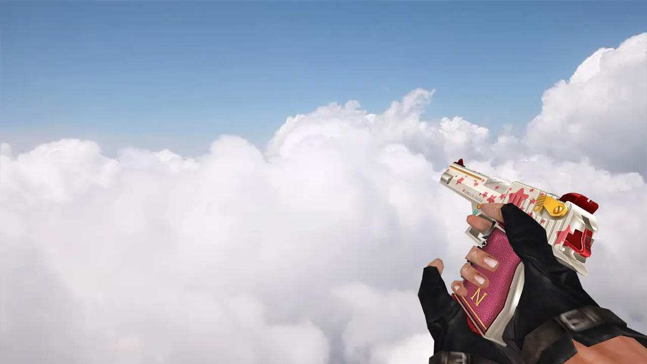Модель «CSO Desert Eagle Erika» для CS 1.6 — высокое качество и детализация — скриншот 2