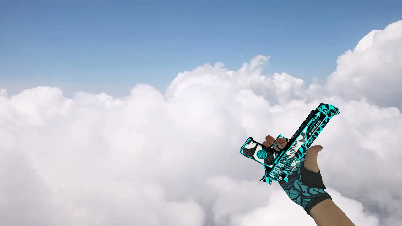 Deagle «Снежный вихрь» для CS 1.6: загрузи прямо сейчас — скриншот 1