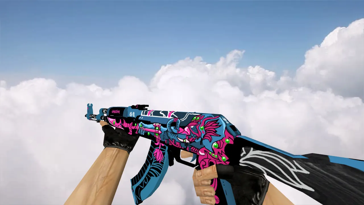 Модель «AK-47 Ganesha v2» для Counter-Strike 1.6 — скриншот 2