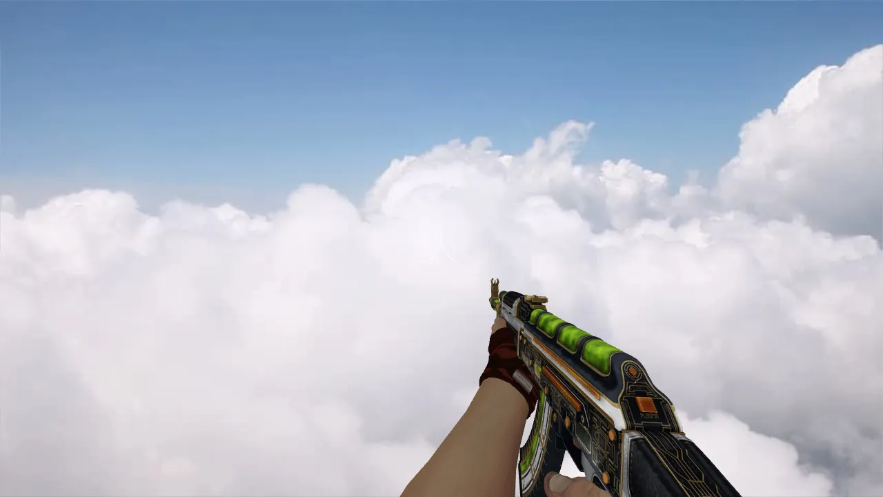 Модель «AK-47 The Legacy» v_ p_ w_ для CS 1.6: звуки, осмотр, текстуры и настройка - скриншот 4