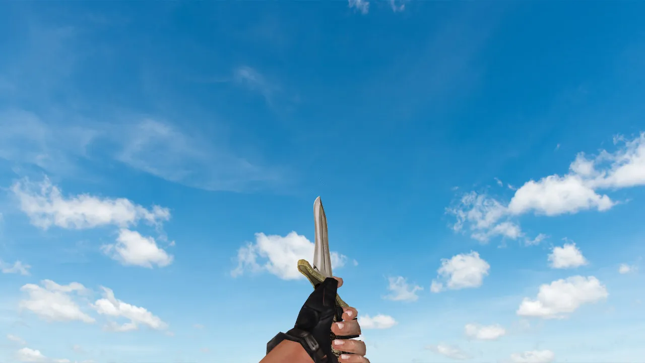 Модель ножа «CSO Hunting Dagger» v_ модели для CS 1.6: звуки, анимация осмотра, качество текстур - скриншот 3
