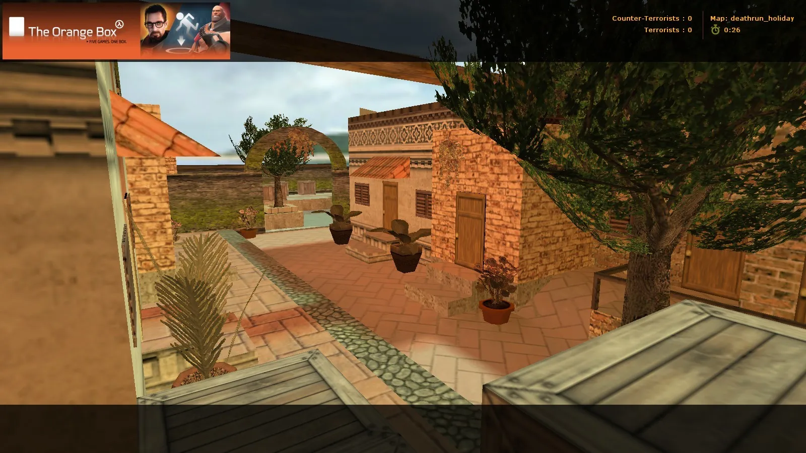 deathrun_holiday для CS 1.6: deathrun-карта, ловушки, баланс команд и .nav для ботов - скриншот 2