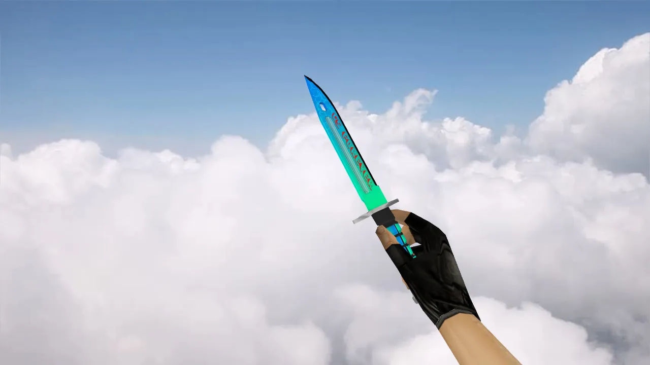Модель ножа Bayonet CS Forever v_knife_p для CS 1.6: w_ и p_ модели, звуки, анимация осмотра и текстуры - скриншот 2