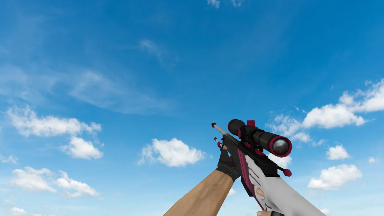 Модель AWP Bloody Pink для CS 1.6 – уникальный стиль и качество - скриншот 3