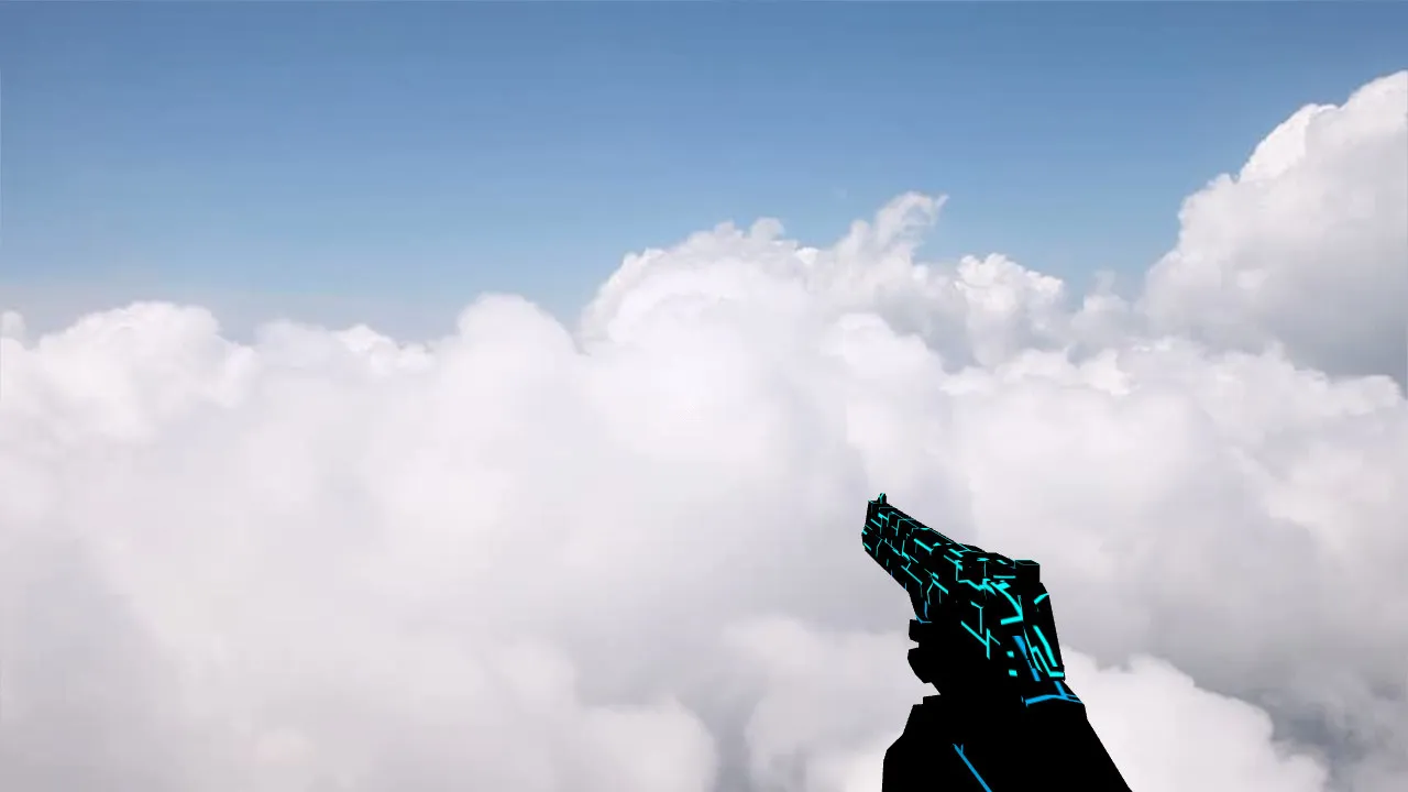 Модель «Deagle Neon Electro» для CS 1.6 – Детальный разбор - скриншот 1