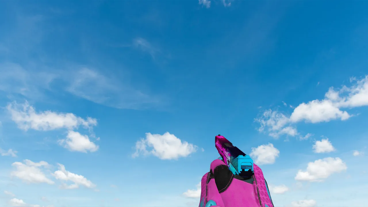 Glock Splash Burn для CS 1.6: уникальная модель с качественным дизайном - скриншот 3