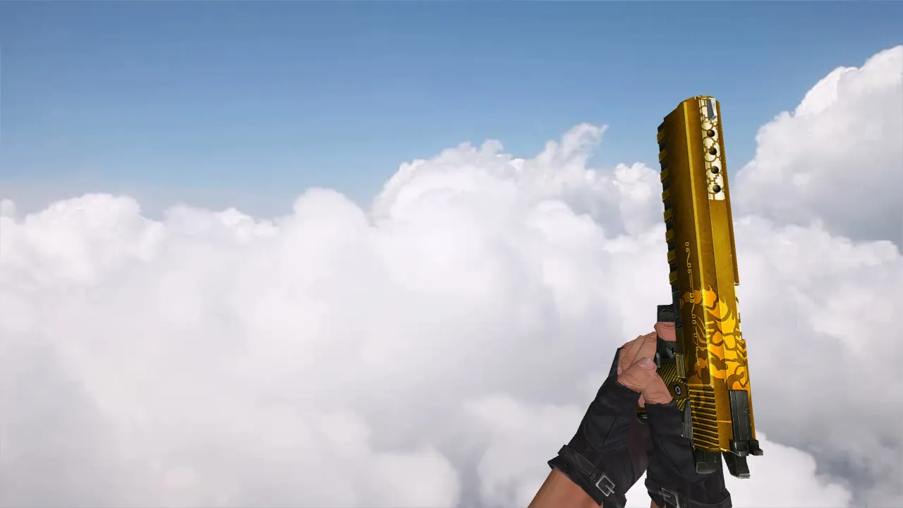 Модель Infinity Golden Scorpion для CS 1.6 – Качественная замена Five Seven - скриншот 1