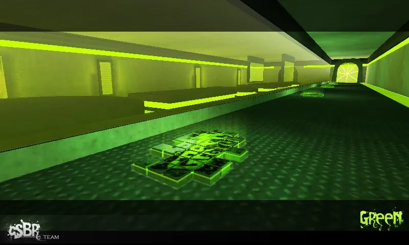deathrun_green!_csbr - deathrun-карта для CS 1.6: роли, ловушки, .nav, производительность - скриншот 1