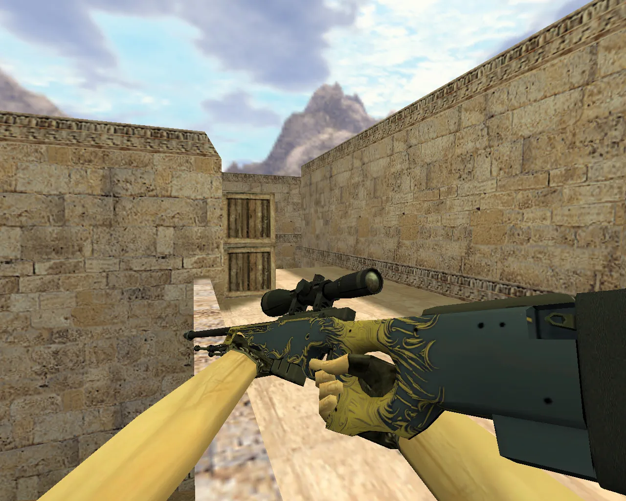 Модель «AWP Боец» для CS 1.6 – уникальная сборка для геймеров - скриншот 1