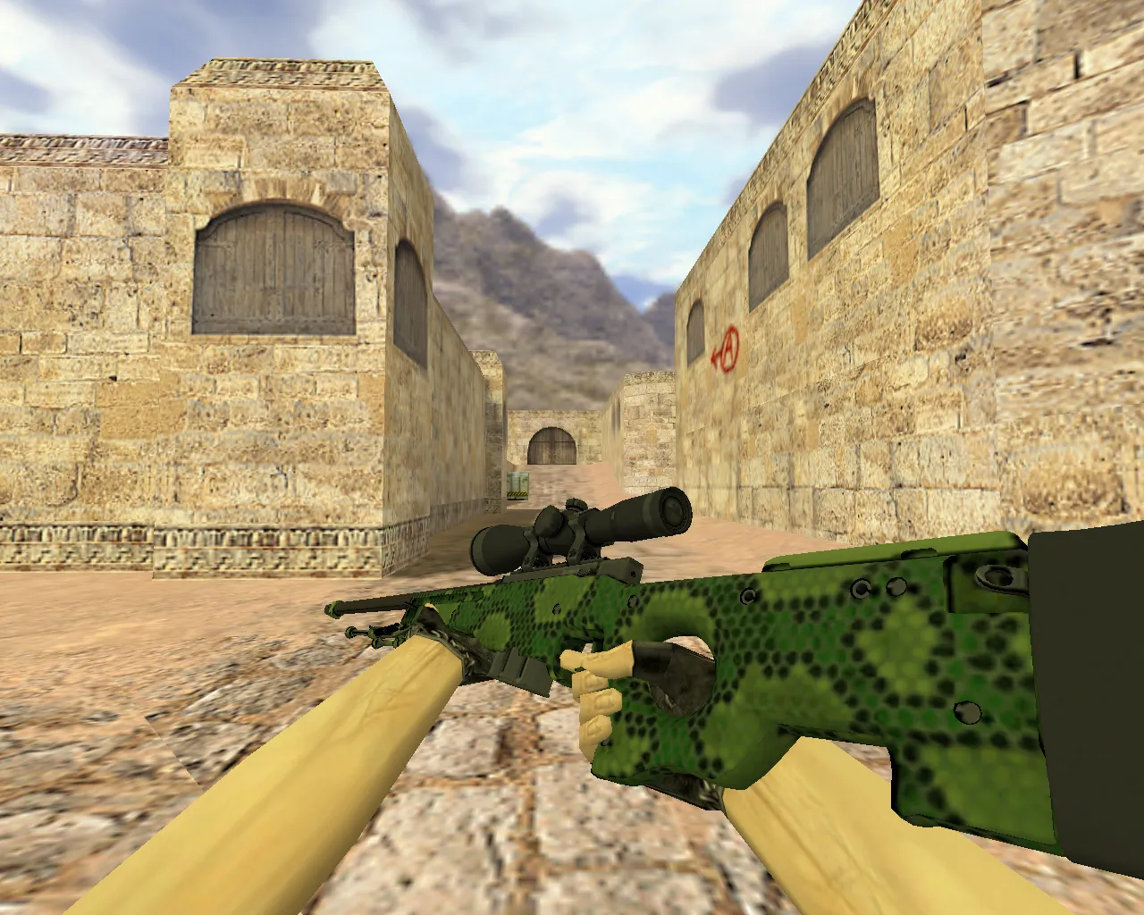 Модель AWP Гадюка для CS 1.6 - Скачать и Установить - скриншот 1