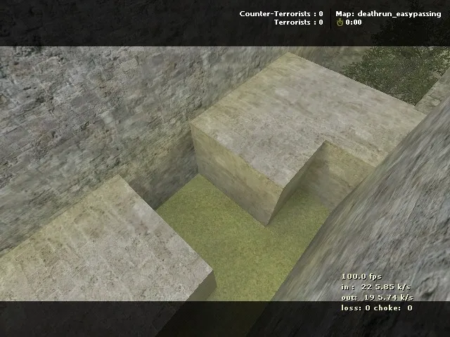 deathrun_easypassing - deathrun-карта для CS 1.6: равновесие команд, ключевые зоны, .nav и производительность - скриншот 4