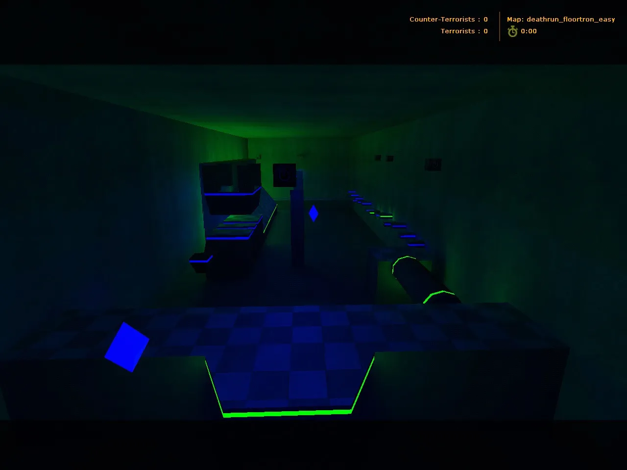 deathrun_floortron_easy для CS 1.6: deathrun-карта, баланс команд и стратегии прохождения - скриншот 7