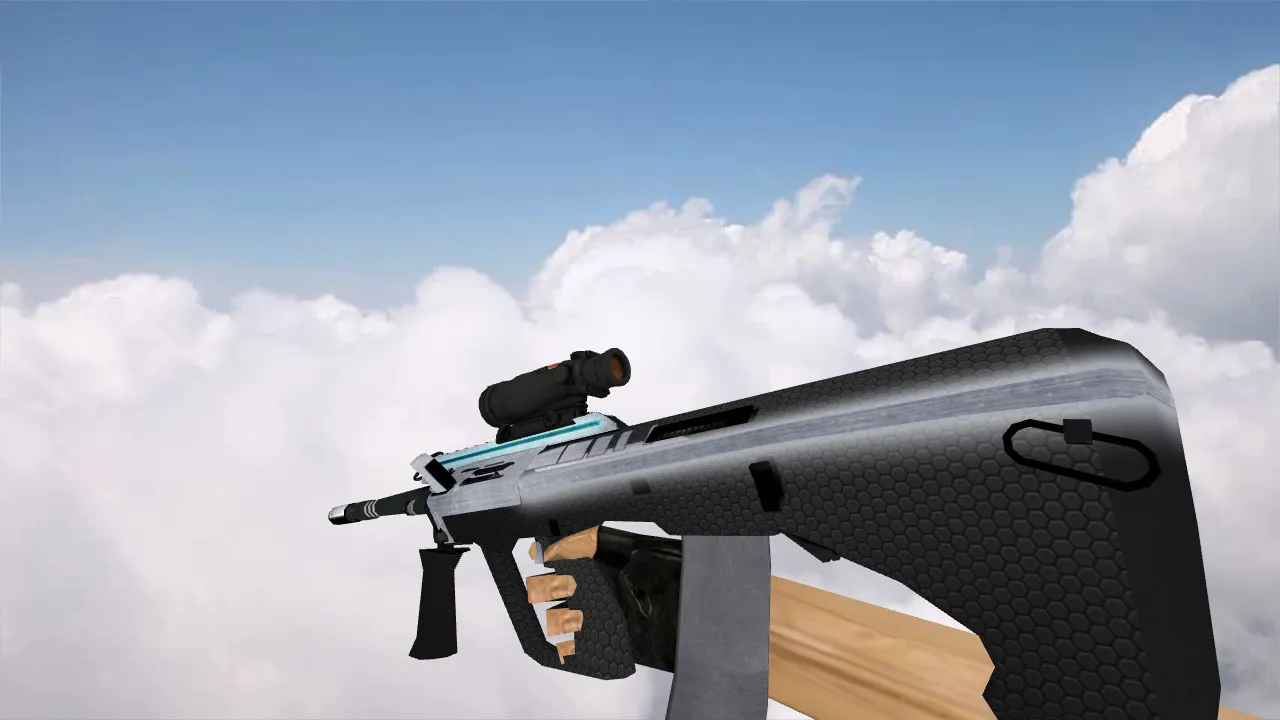 Модель AUG Alpha для CS 1.6 - Улучшенный опыт игры - скриншот 1