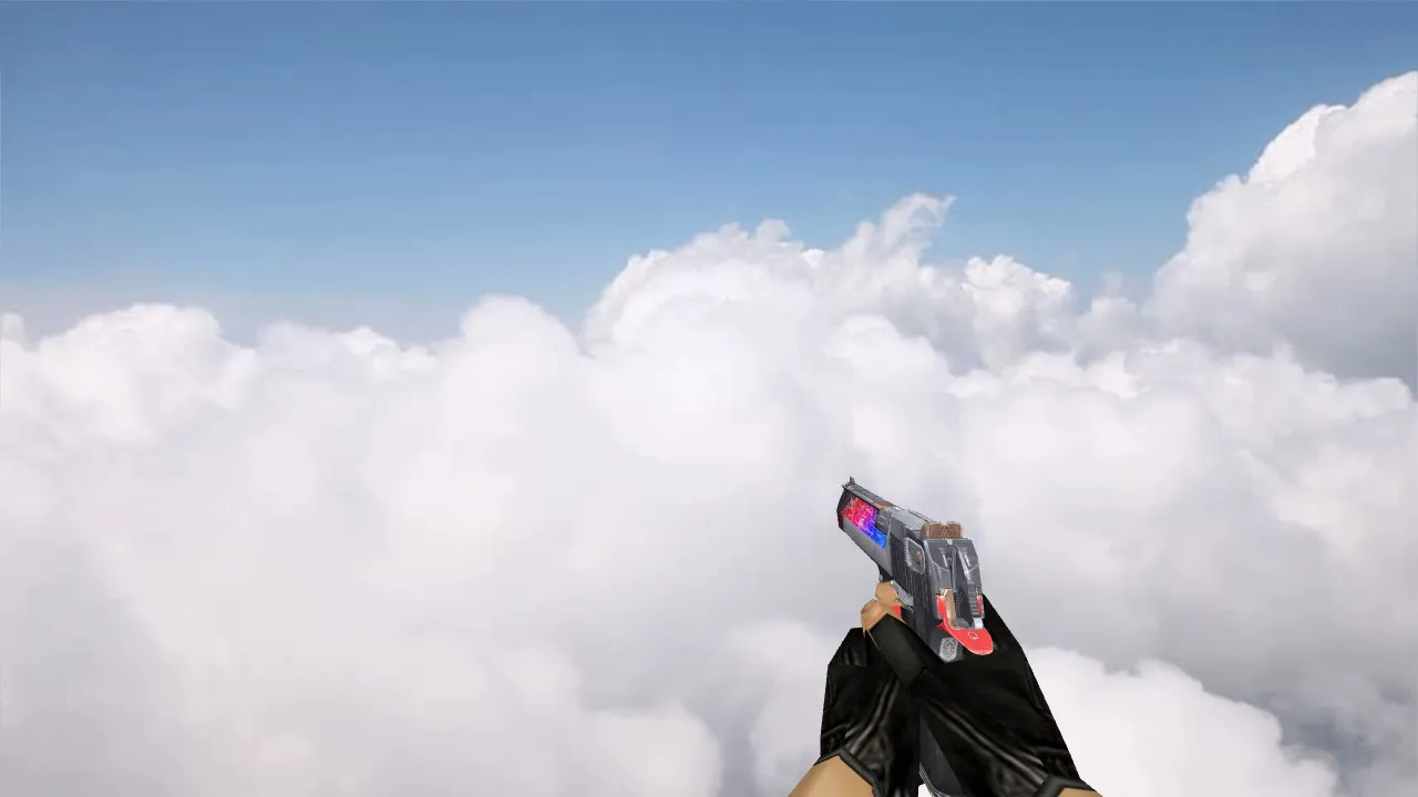 Модель «Deagle Overcharged Red» для CS 1.6 - Прокачай свой стиль - скриншот 3