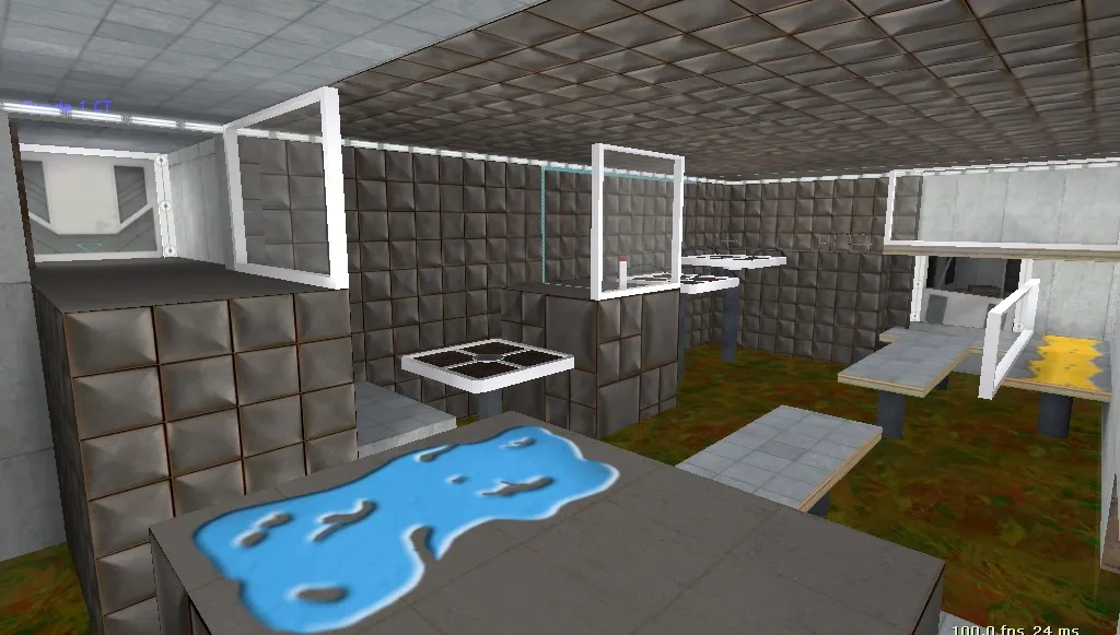 deathrun_aperture2 - deathrun-карта для CS 1.6: проходы, раунды, .nav и производительность - скриншот 3