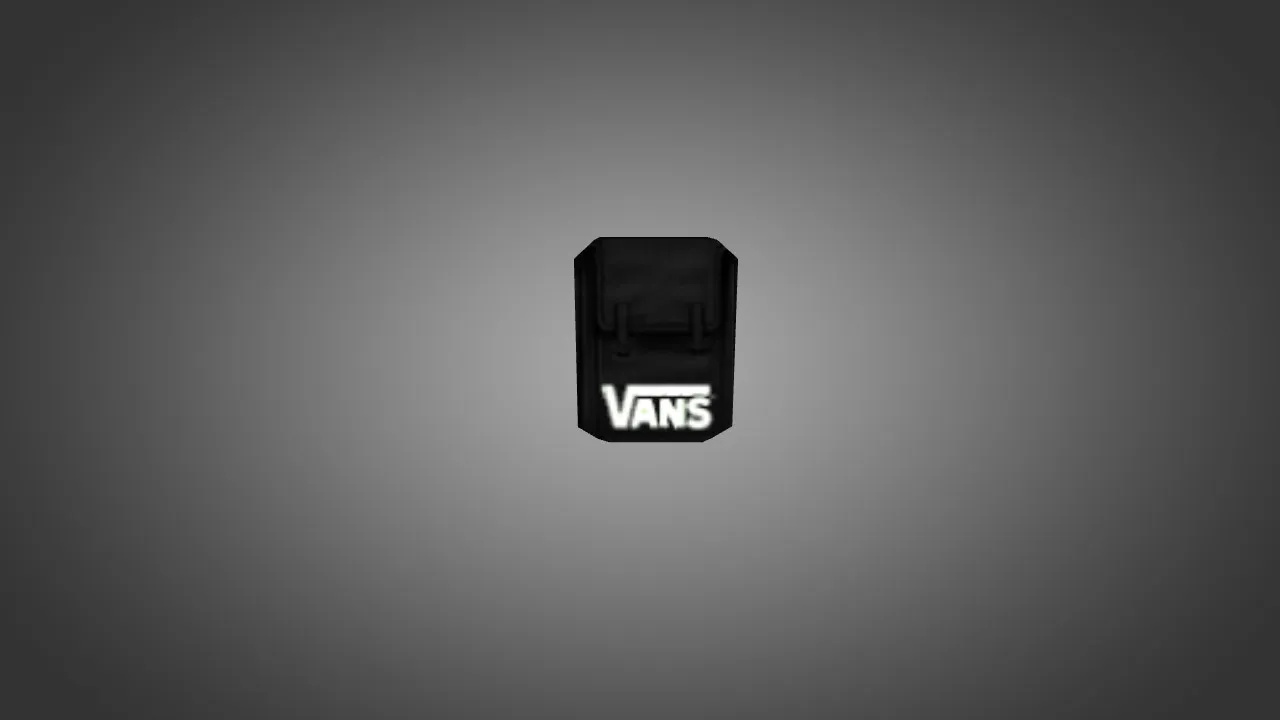 Модель «Черный рюкзак Vans» для CS 1.6: v_ и p_ модели, звуки, анимация осмотра, текстуры и применение - скриншот 2