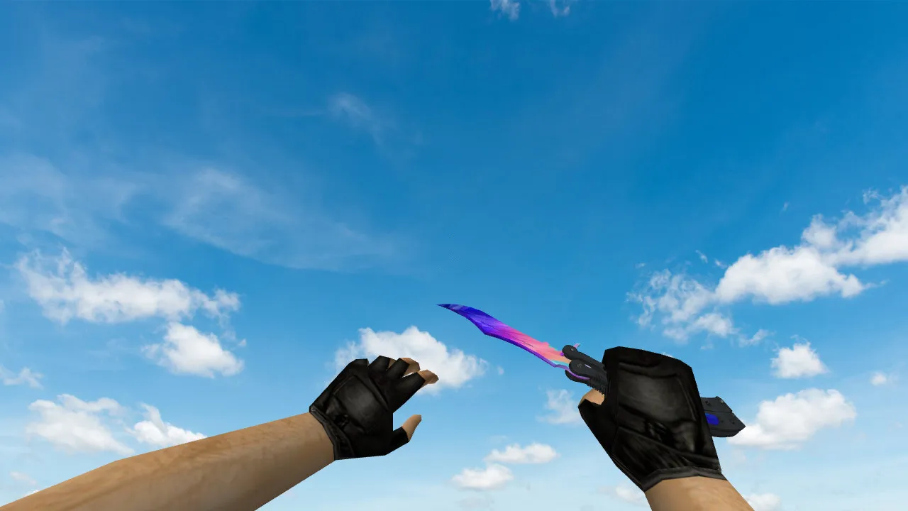 Модель «Butterfly Knife Lite» для CS 1.6: v_ и w_ модели, звук, анимация осмотра, текстуры и сборка - скриншот 2