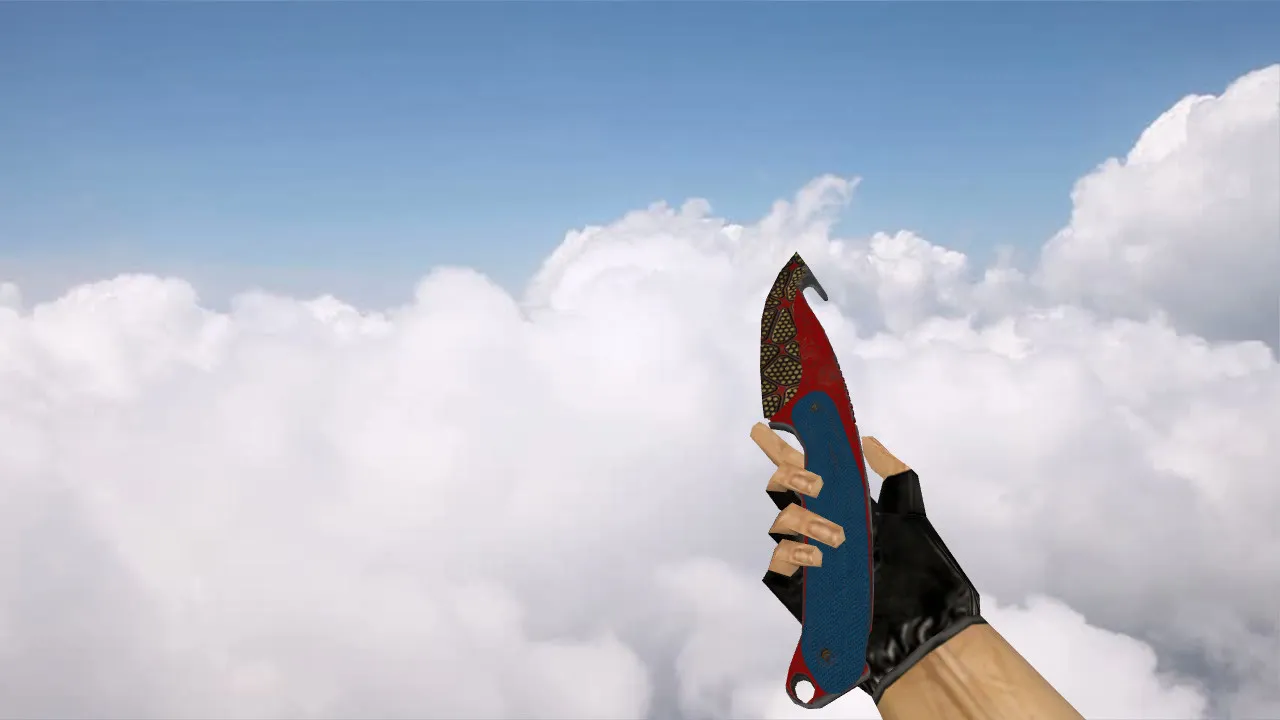 Gut Knife Project X v_ и p_ модели для CS 1.6: звуки, анимация осмотра, качество текстур - скриншот 1