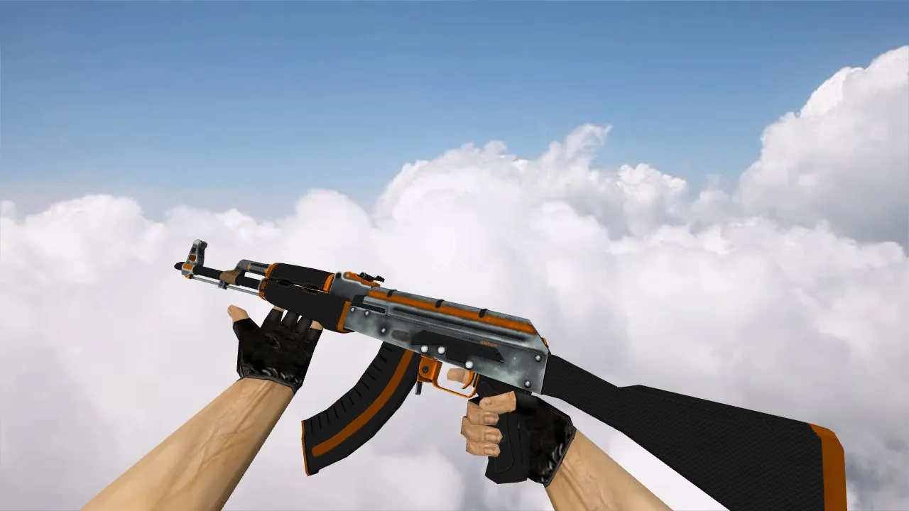 Модель АК-47 Carbon Edition для CS 1.6 – Идеальный выбор для геймеров — скриншот 1