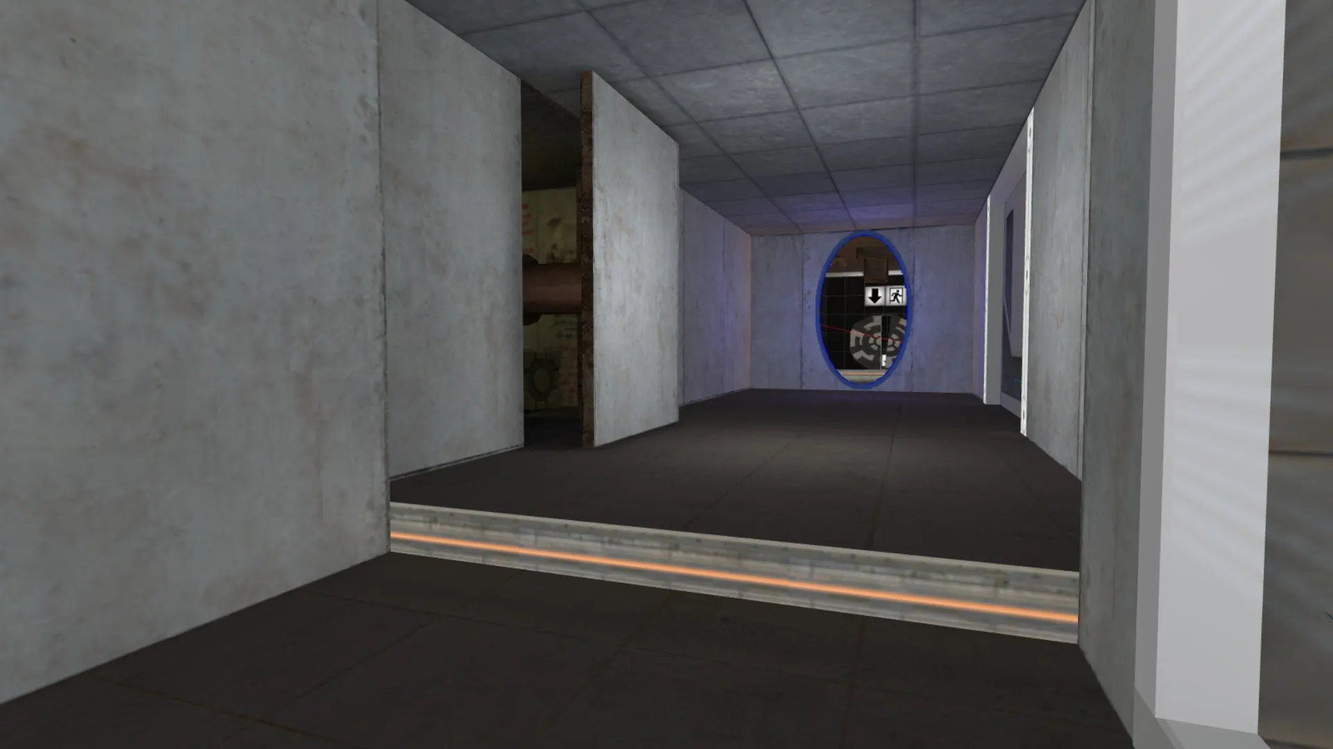 deathrun_aperture3 карта для CS 1.6: ловушки, антифлуд, .nav для ботов, баланс сторон и оптимизация - скриншот 1