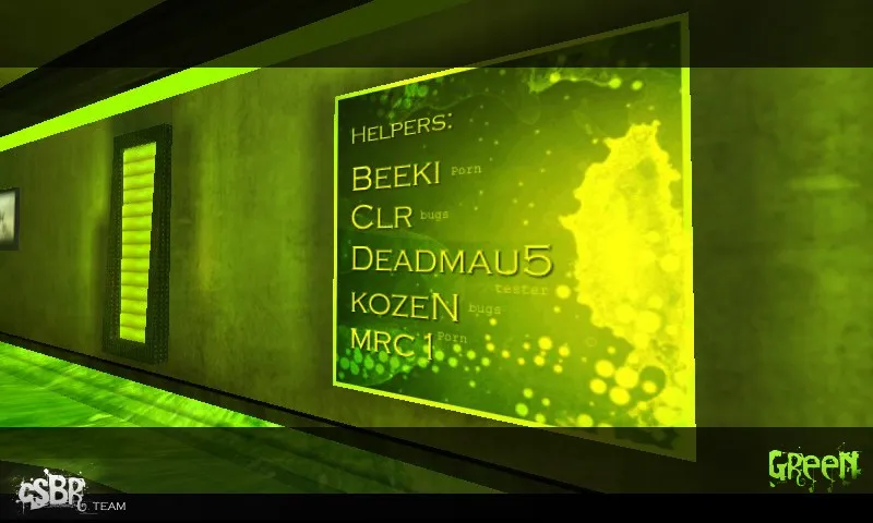 deathrun_green!_csbr - deathrun-карта для CS 1.6: роли, ловушки, .nav, производительность - скриншот 5