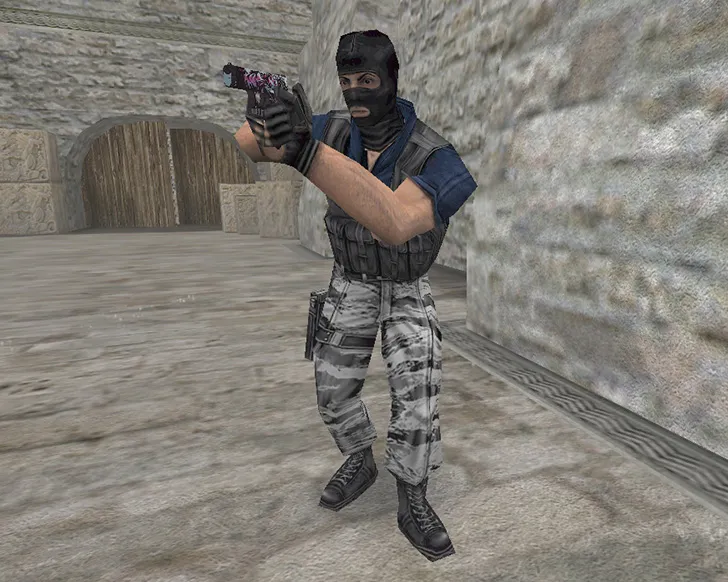 Glock «Неонуар» (Neo-Noir) для CS 1.6 - Отличный вариант для геймеров - скриншот 6