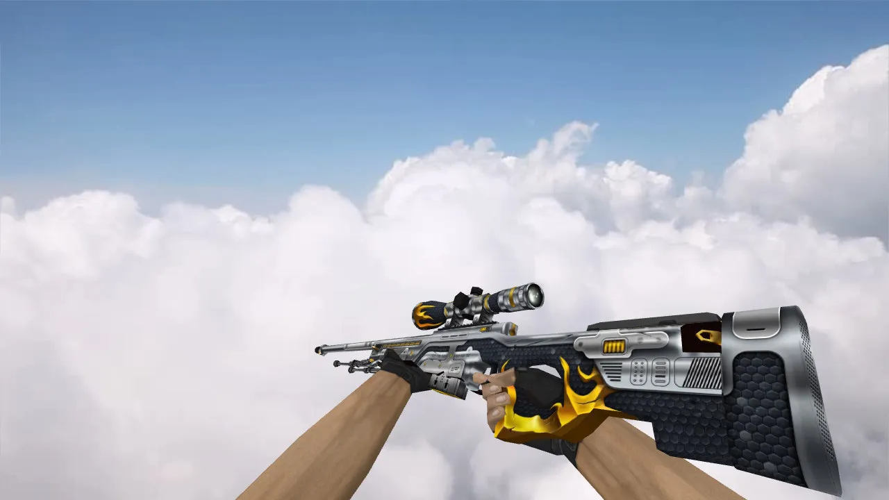 Модель «AWP Star Fantasy» для CS 1.6 - уникальный скин - скриншот 1