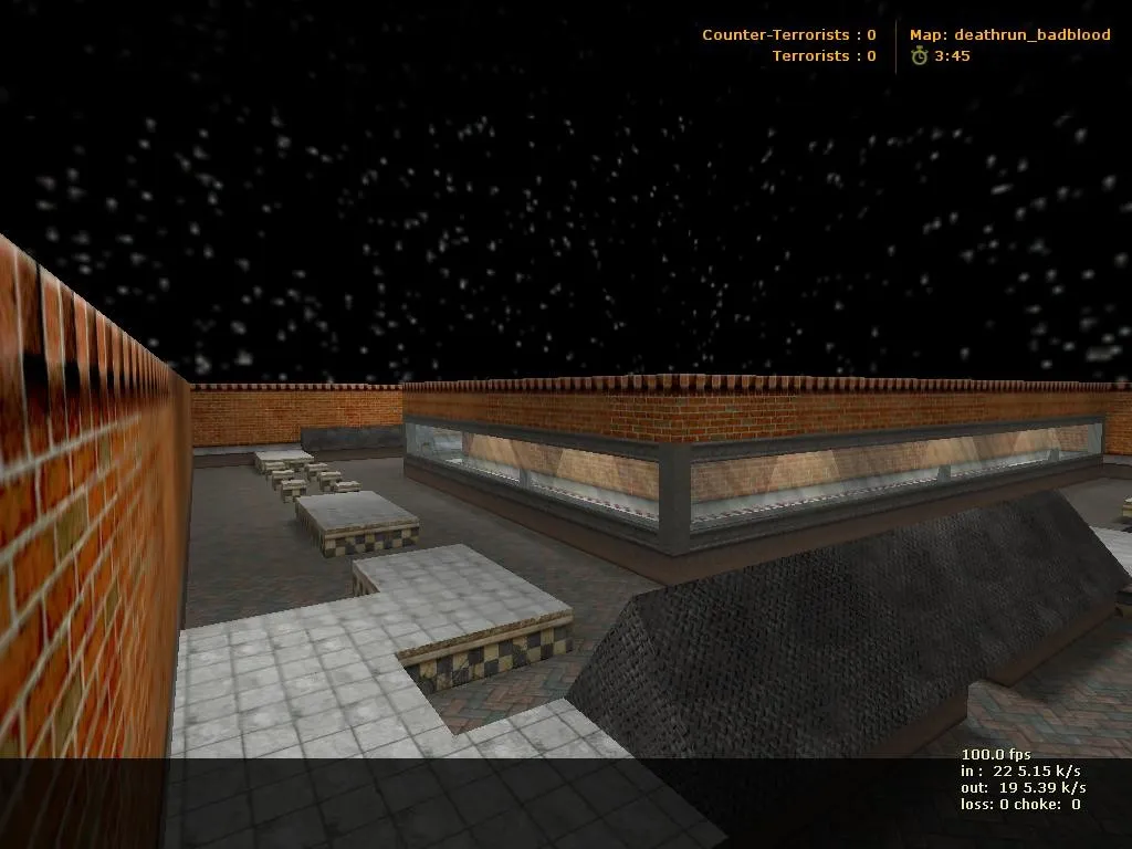 deathrun_badblood для CS 1.6: тактика за Т и КТ, точки, .nav и оптимизация карты - скриншот 5