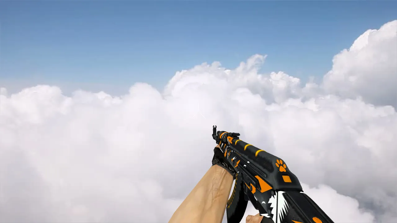 Модель v_ оружия AK-47 The Slayer (p_ и w_) для CS 1.6: звуки, анимация осмотра, текстуры и настройка - скриншот 4