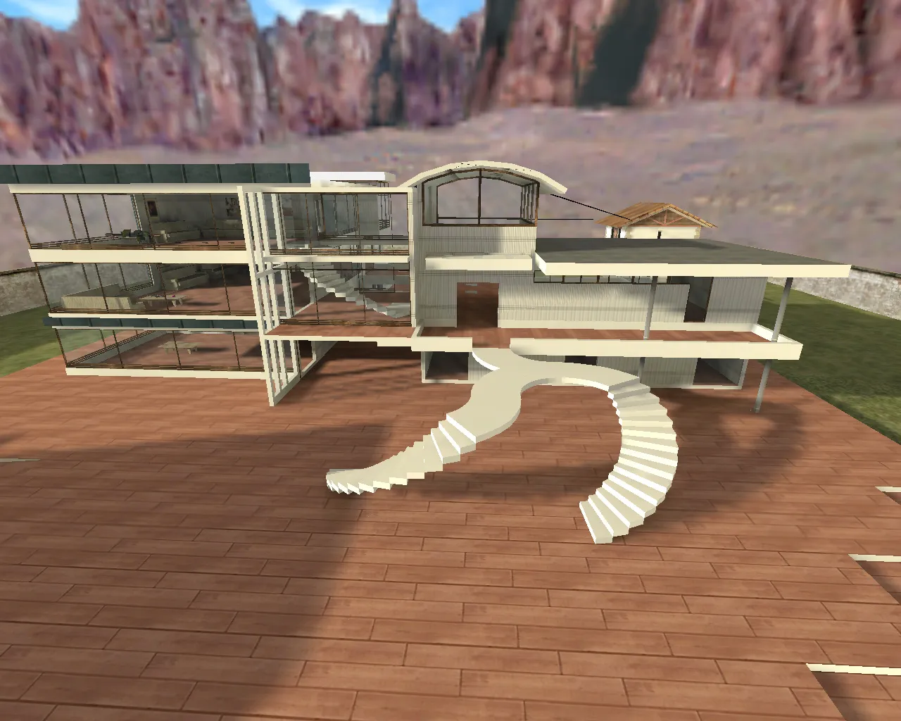 Карта cs_mansion_2013 для CS 1.6: планировка, точки, тактика и оптимизация под стабильный FPS - скриншот 4
