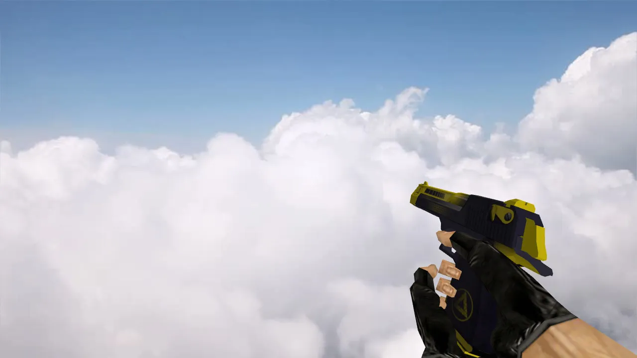 Модель «Deagle Fractal» для CS 1.6 - оружие с особым оформлением - скриншот 2