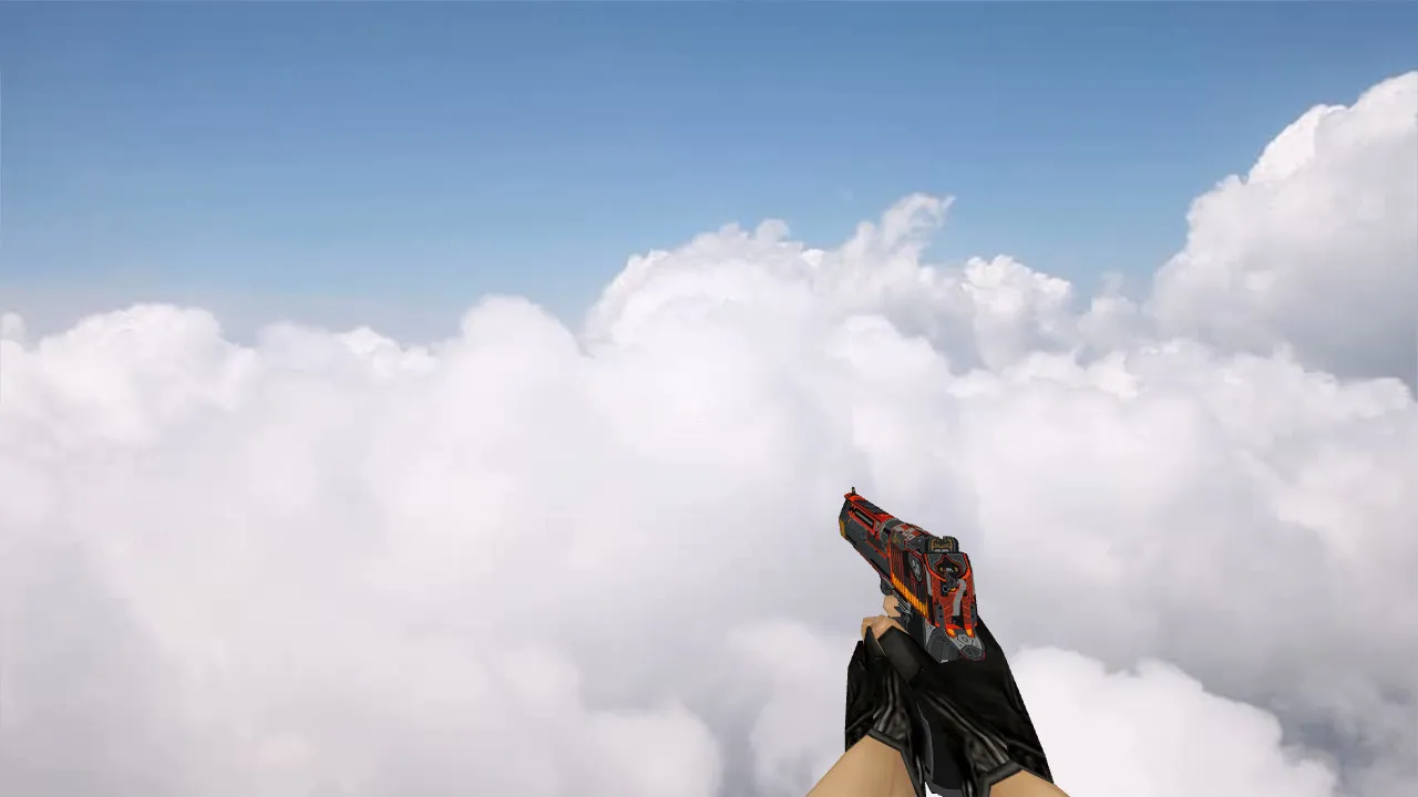 Модель «Deagle Cyberwanderer Red» для CS 1.6 - скриншот 3