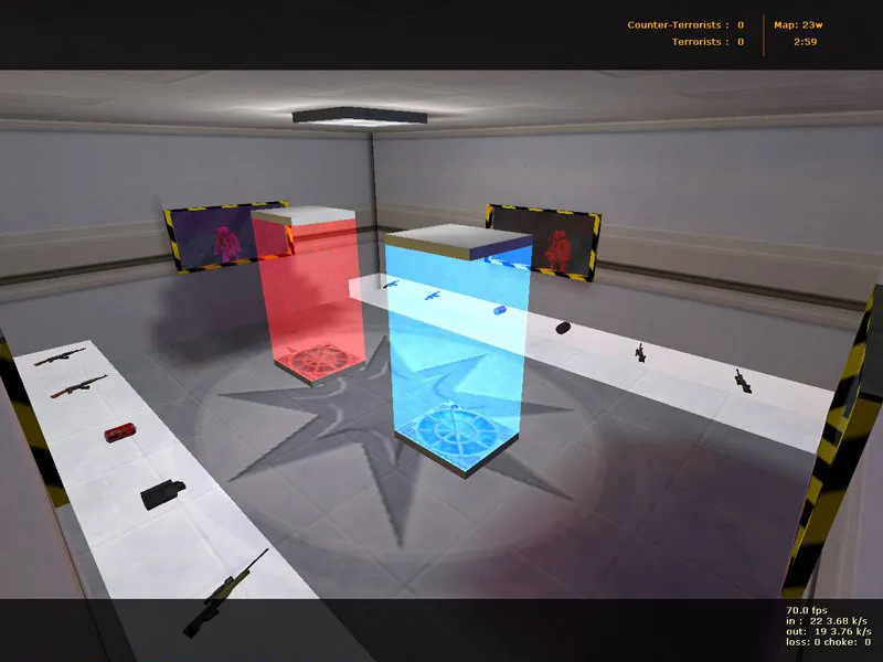 deathrun_compact_click21 для CS 1.6: компактная deathrun-карта, точки, .nav, оптимизация и советы по запуску - скриншот 1
