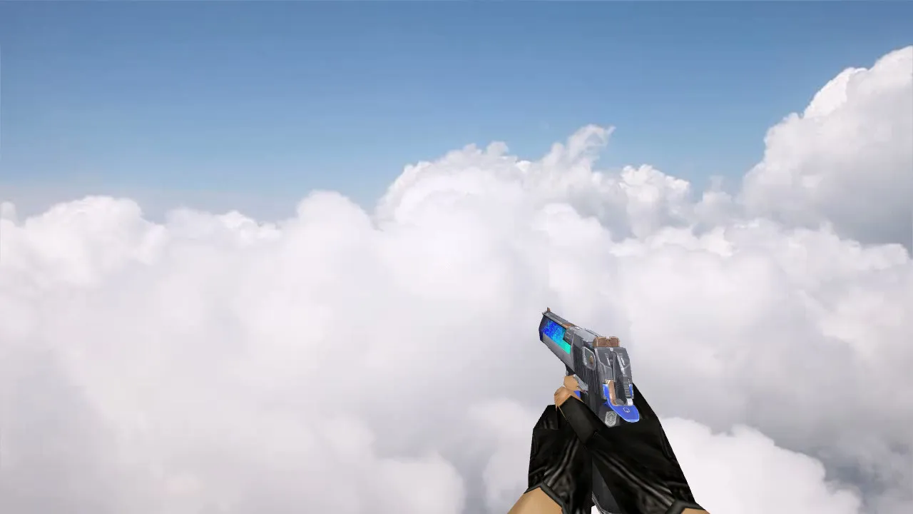 Модель «Deagle Overcharged Blue» для CS 1.6 - Загрузи прямо сейчас - скриншот 3
