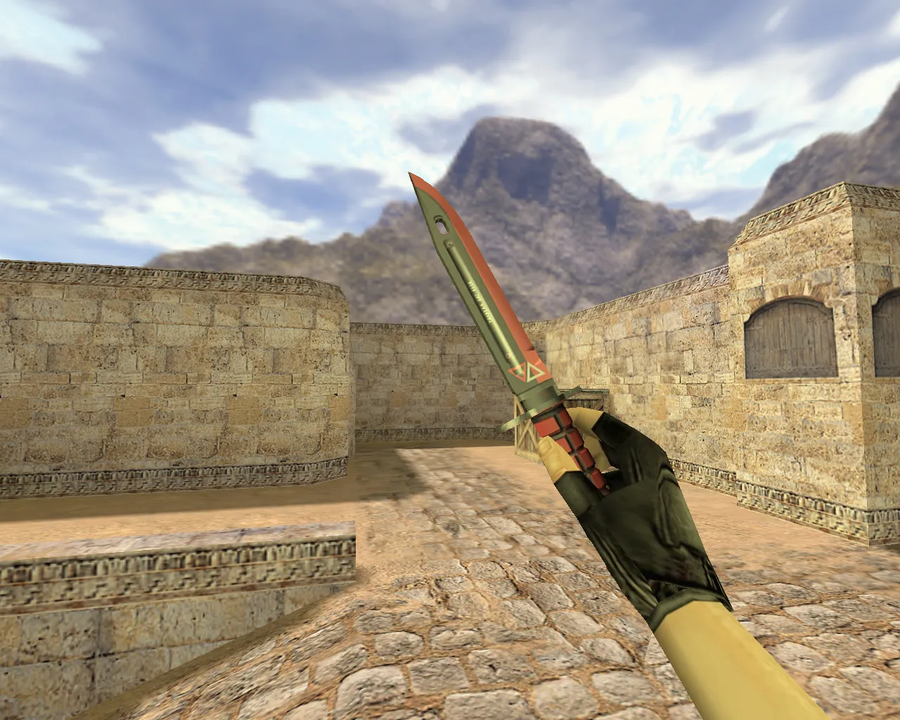 Модель «Штык-нож Экотек» v_knife_p в CS 1.6: звук, анимация осмотра, v_ и p_ модели для ножа - скриншот 2
