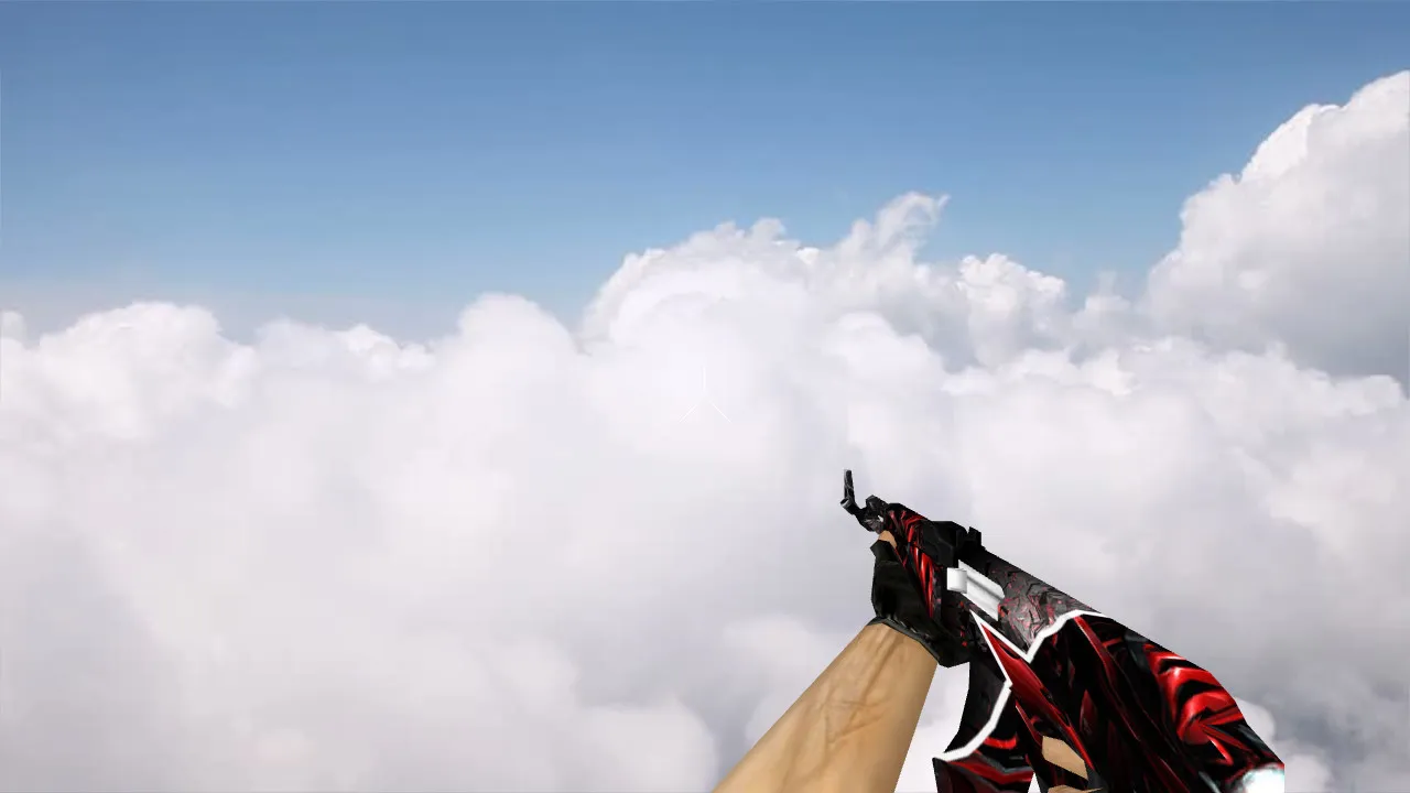 Модель Default AK-47 Starladder v_ и p_ для CS 1.6: звуки, анимация осмотра, текстуры - скриншот 1