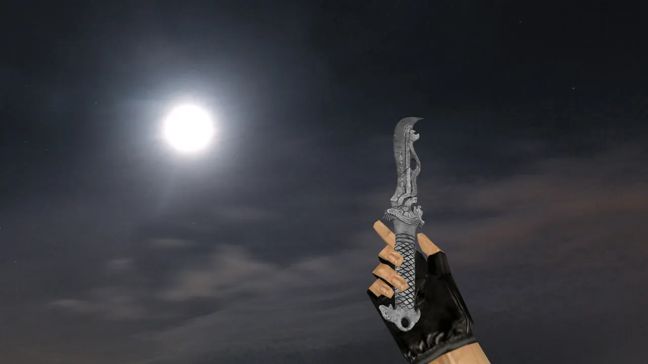 Модель ножа «Far Cry Knife» v_model для CS 1.6: p_ и w_ файлы, звук, анимация осмотра и текстуры - скриншот 1