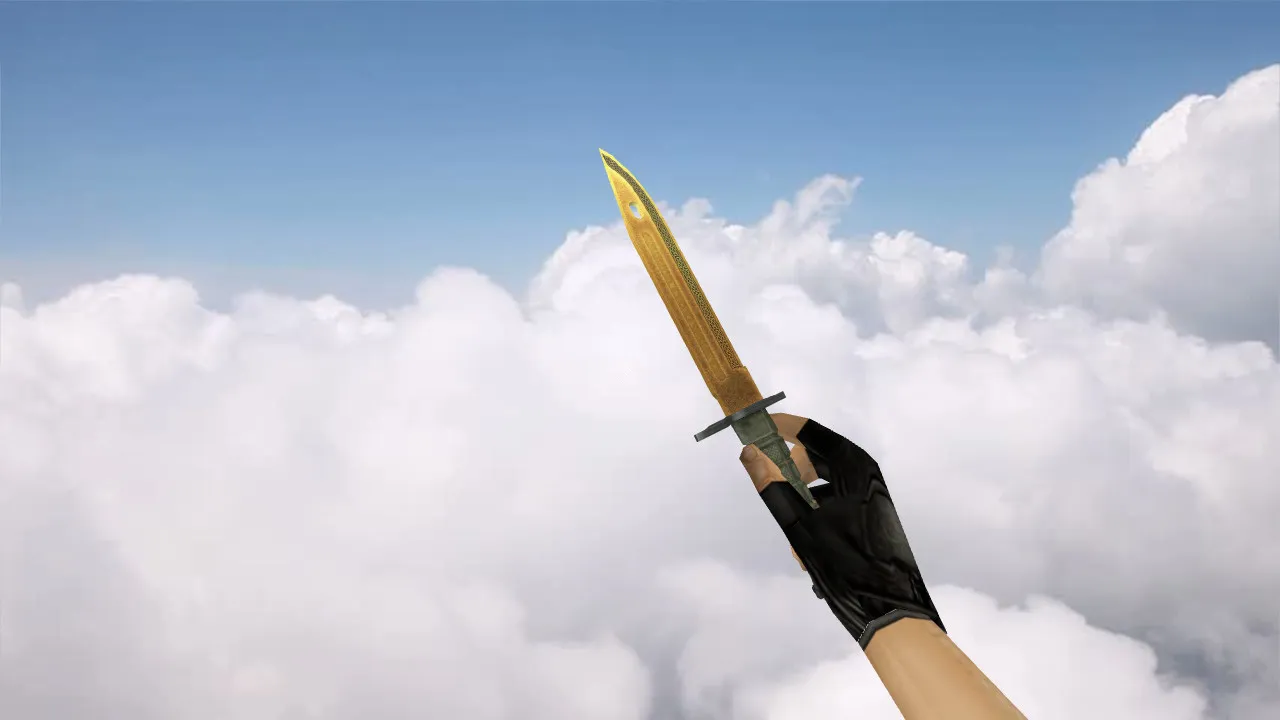 Модель «Штык-нож Легенды» v_ / p_ / w_ для CS 1.6: звуки, анимация осмотра, текстуры и настройка - скриншот 2